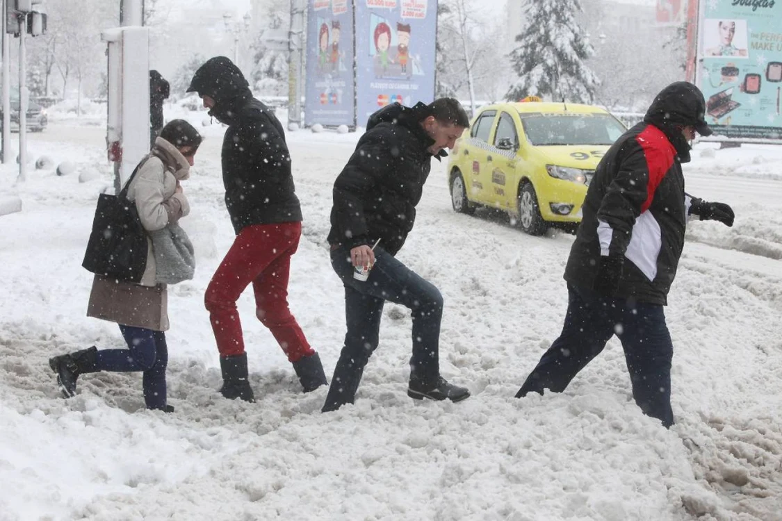 Bucureştenii vor avea parte de zile geroase FOTO Adevărul/ Sever Gheorghe