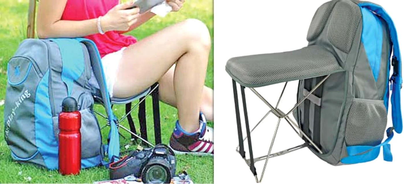 Rucsacul scaun Brando A cântăreşte 1,6 kg, are dimensiunile 30 x 27 x 29 cm şi costă 67 €