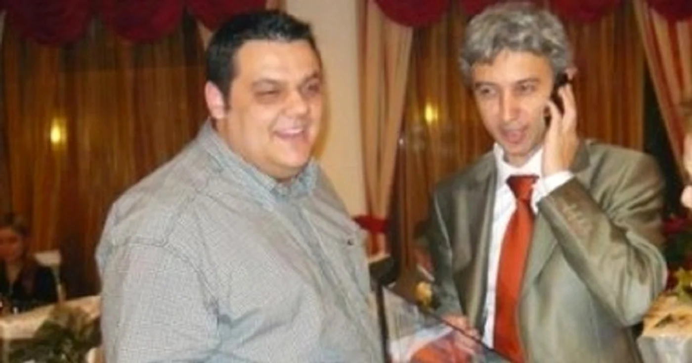 Dan Diaconescu și Doru Iuga. FOTO: Arhivă presă