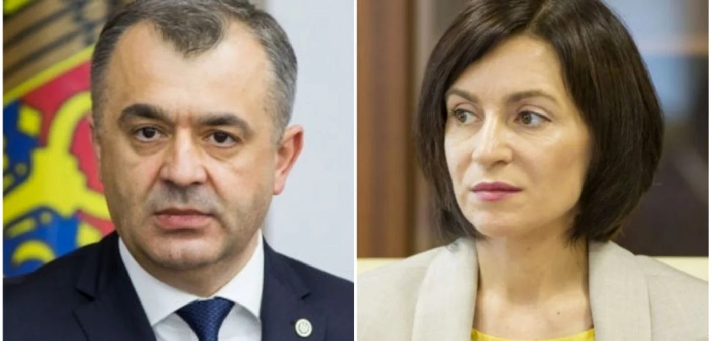 Maia Sandu si Ion Chicu
