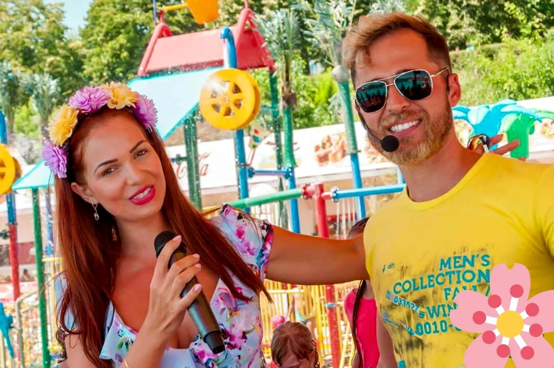 Soţii Maxer fac show  la un hotel din Jupiter