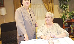 Cele două actriţe  au jucat, în 2005,  în serialul tv ”Cuscrele” jpeg