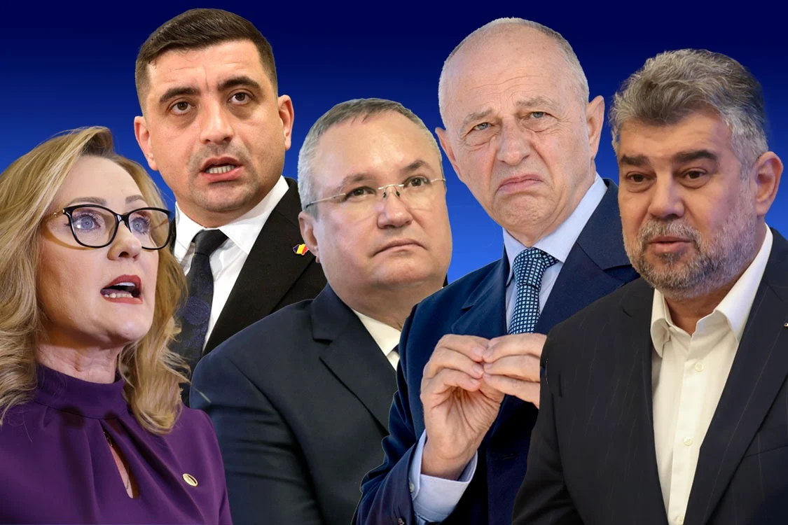 George Simion are cele mai multe șanse să ajungă în turul doi cu Marcel Ciolacu FOTO Arhivă