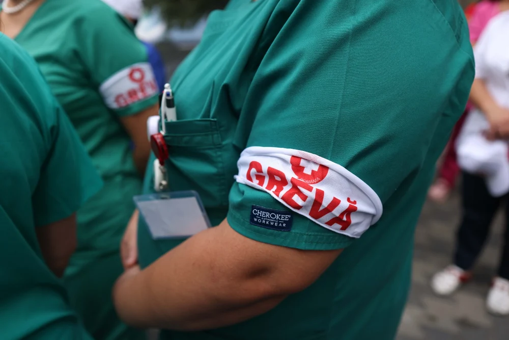 „Ziua Z” în sistemul medical. Lider Sanitas: „Legea salarizării este doar picătura care a umplut paharul”