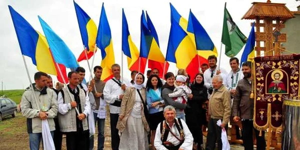 Troiţa robilor canalului FOTO Petronela Onel