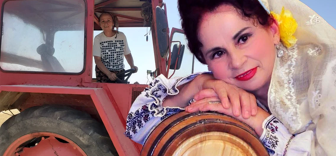Gherghina Stancu a revenit pe ogor. Are permis pe tractor 