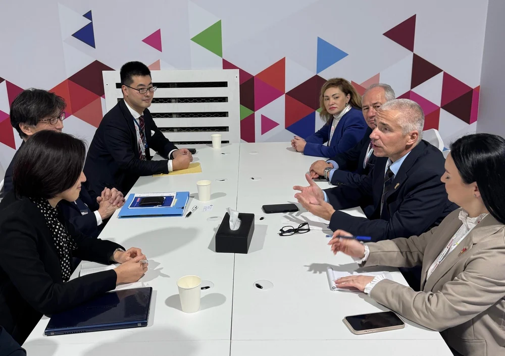 Radu Marinescu, la Conferința Statelor Părți ale Convenției Națiunilor Unite Împotriva Corupției. Întrevedere bilaterală cu delegația Japoniei