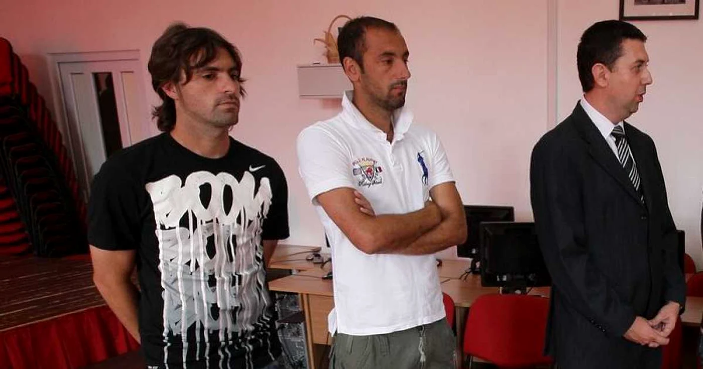 Elias Bazzi, Gabi Boştină şi Cosmin Irimieş, la deschiderea şcolii