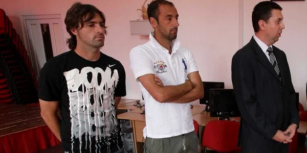 Elias Bazzi, Gabi Boştină şi Cosmin Irimieş, la deschiderea şcolii
