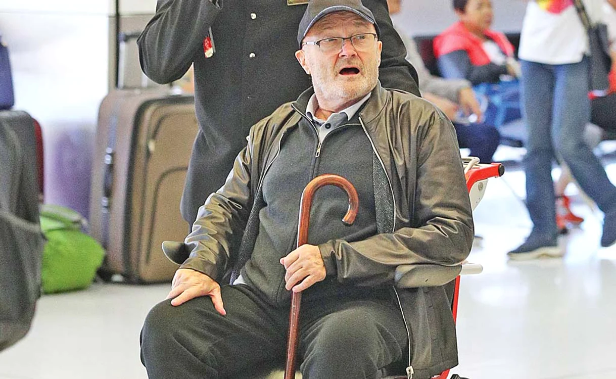 Starul a fost surprins în căruciorul cu rotile pe aeroportul din SydneyFoto: profimedia