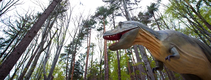 Dinozaur la Râșnov FOTO Dino Parc Râșnov
