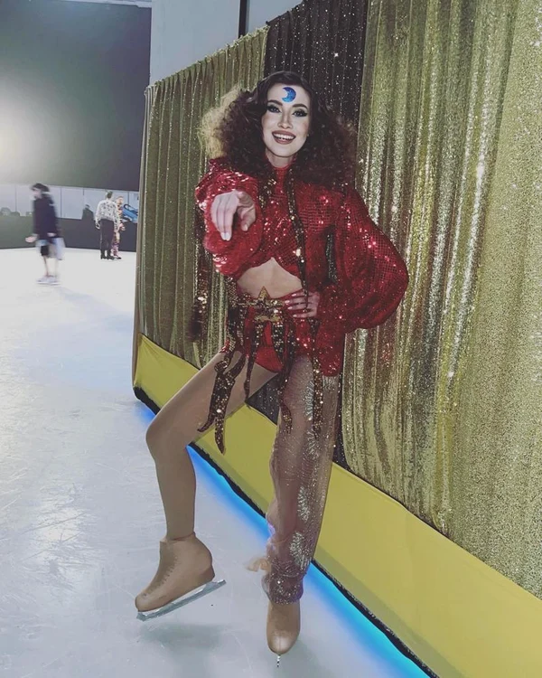 Iulia Albu, la ”Dancing on Ice”