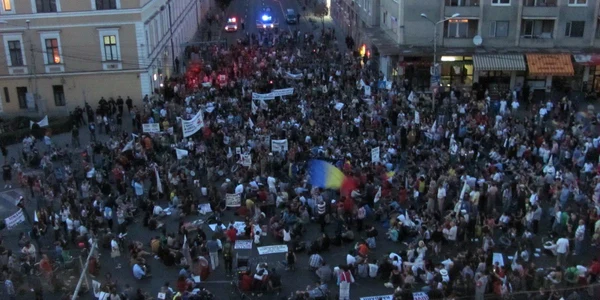 proteste rosia montana cluj
