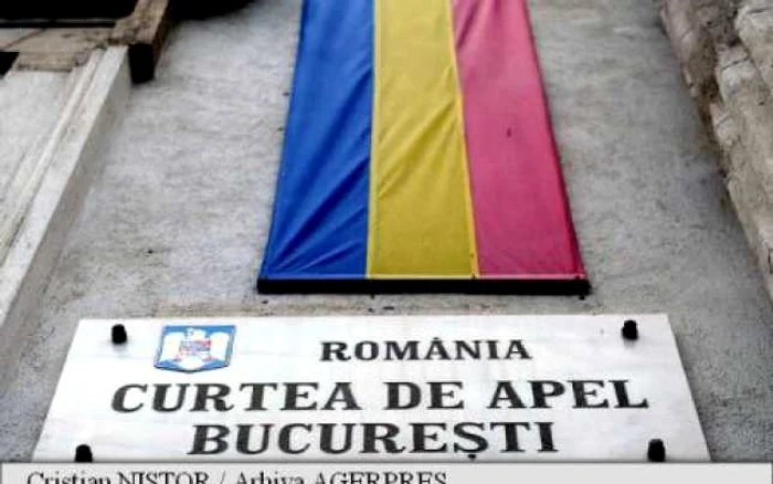 Curtea de Apel Bucureşti. Foto: Aferpres