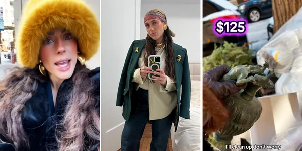 Ariana Rodriguez, newyorkeza care s-a îmbogățit din gunoaiele altora Colaj capturi video MSN&NY Post