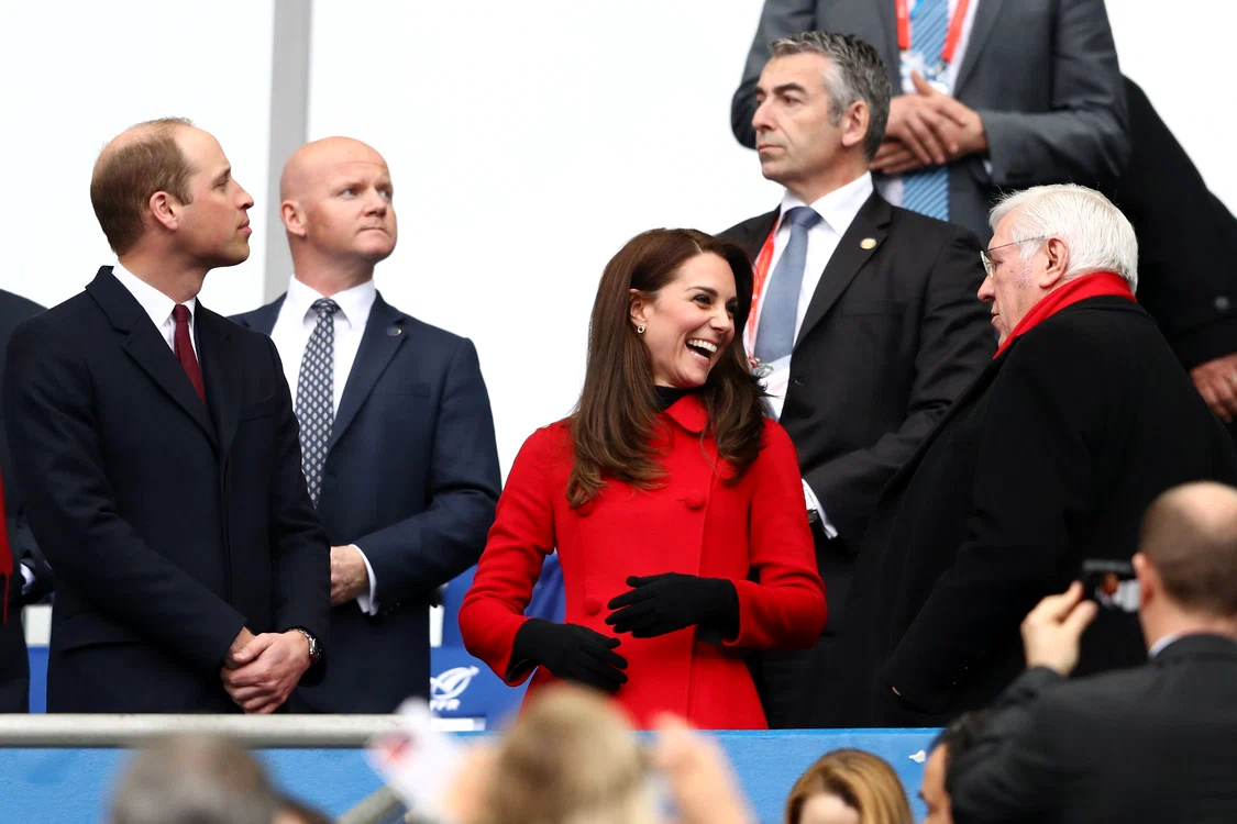 
    Kate Middleton a participat la un meci de rugby Foto: Getty  