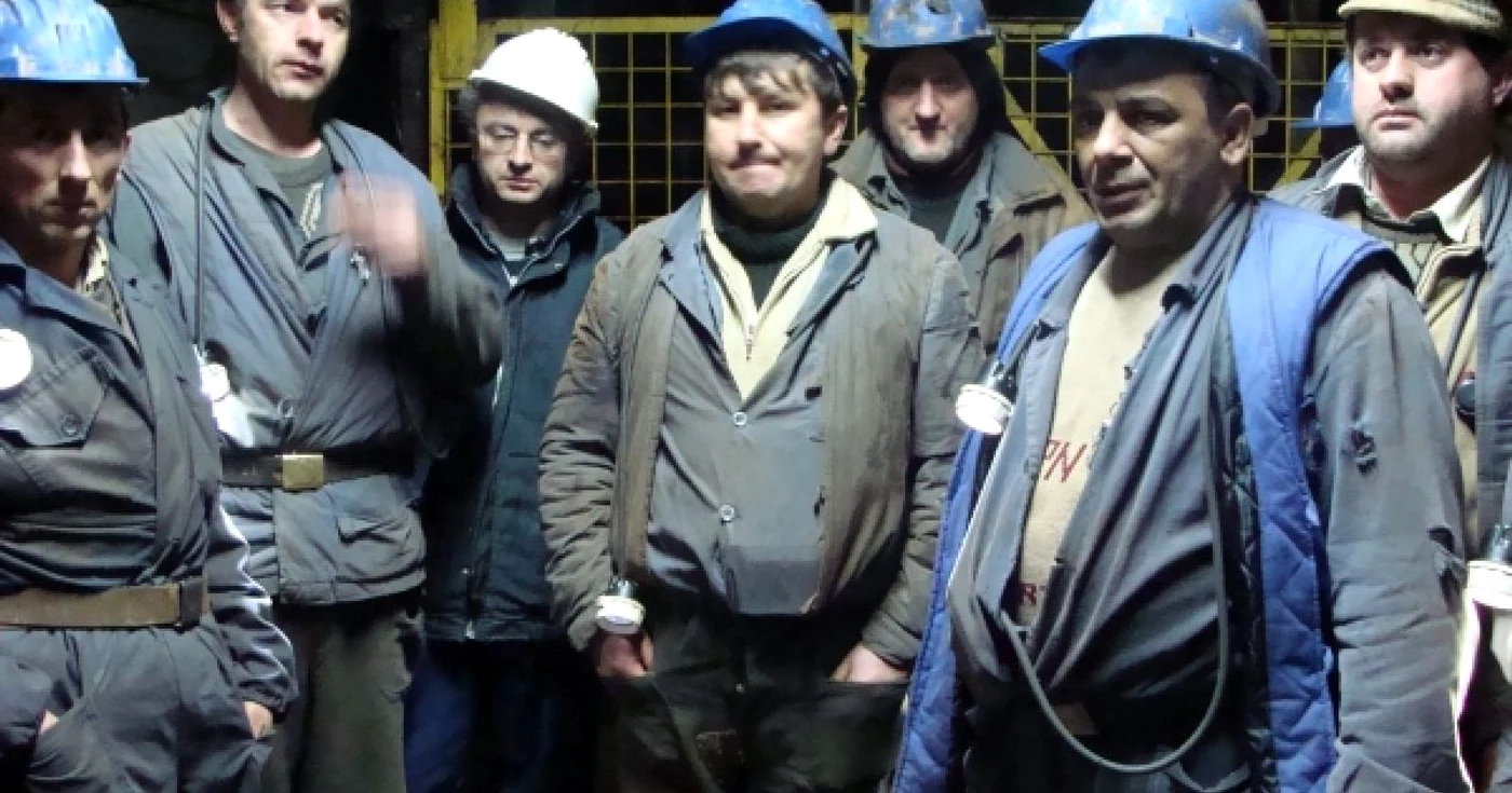 Minerii au protestat în subteran. Foto: Arhivă.