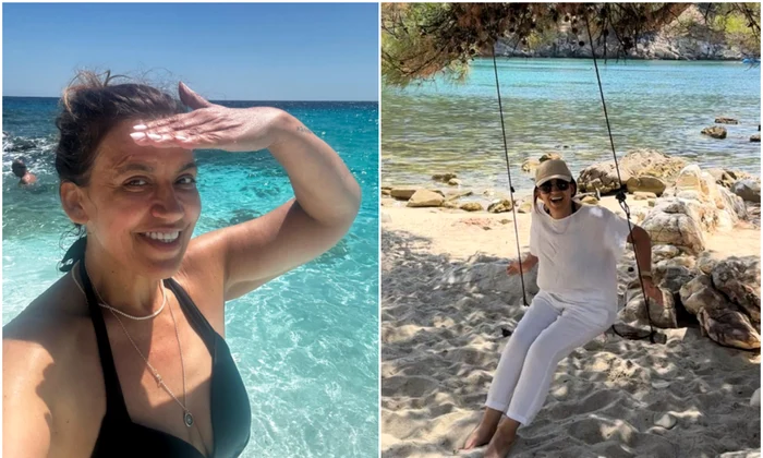 Mirela Retegan in Thassos in Grecia   Facebook 2024 jpg
