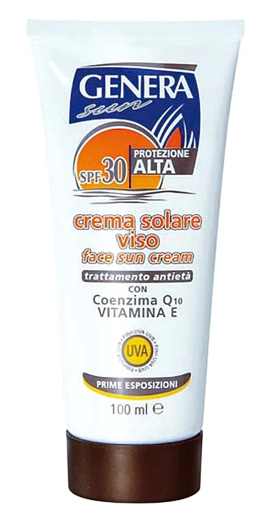 Cremă împotriva arsurilor solare Genera. Preţ: 19-20 lei
