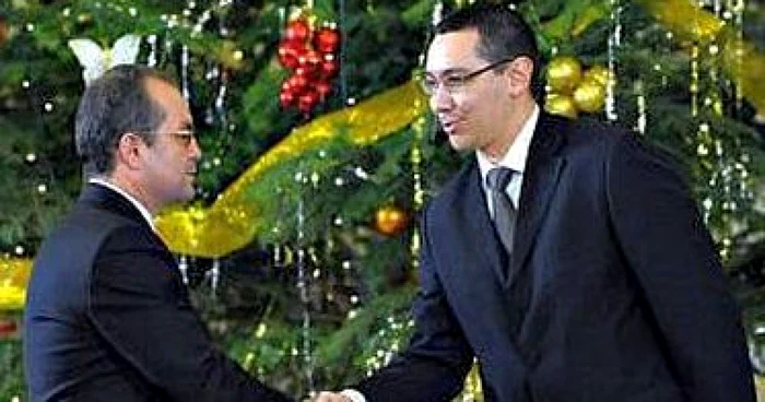 Emil Boc, alături de Victor Ponta