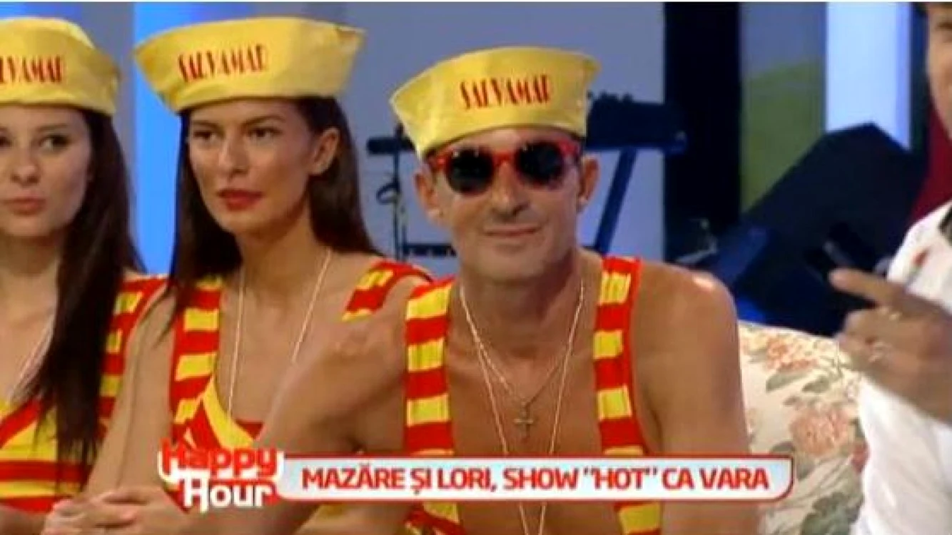 Radu Mazăre, cu bereta retro de salvamar FOTO captură ProTV