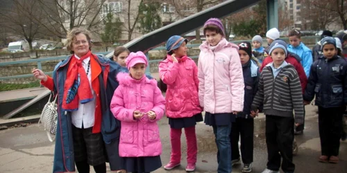 Copiii au fost foarte încântaţi de monumentele pe care le-au vazut