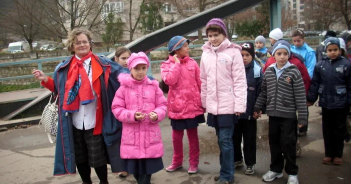 Copiii au fost foarte încântaţi de monumentele pe care le-au vazut