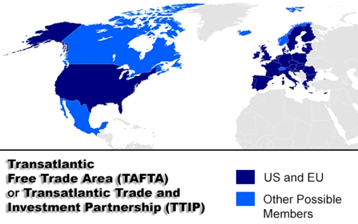 harta geopolitica puteri globale