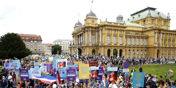 protest anti avort zagreb croatia m29 mai 2021 foto epa efe