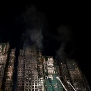 Incendiu în Hong Kong FOTO AFP
