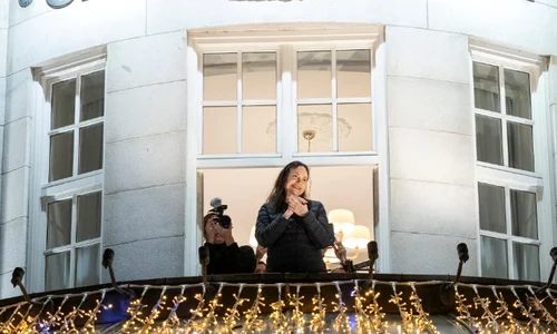 Maria Corina Machado a ajuns la Oslo foto x @nobelprize jpeg