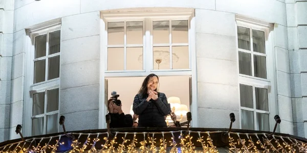 Maria Corina Machado a ajuns la Oslo foto x @nobelprize jpeg