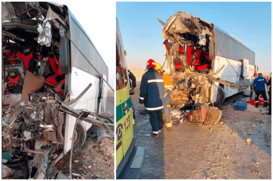 Accident de autocar în Egipt: 12 persoane au murit în apropiere de Hurghada - FOTO