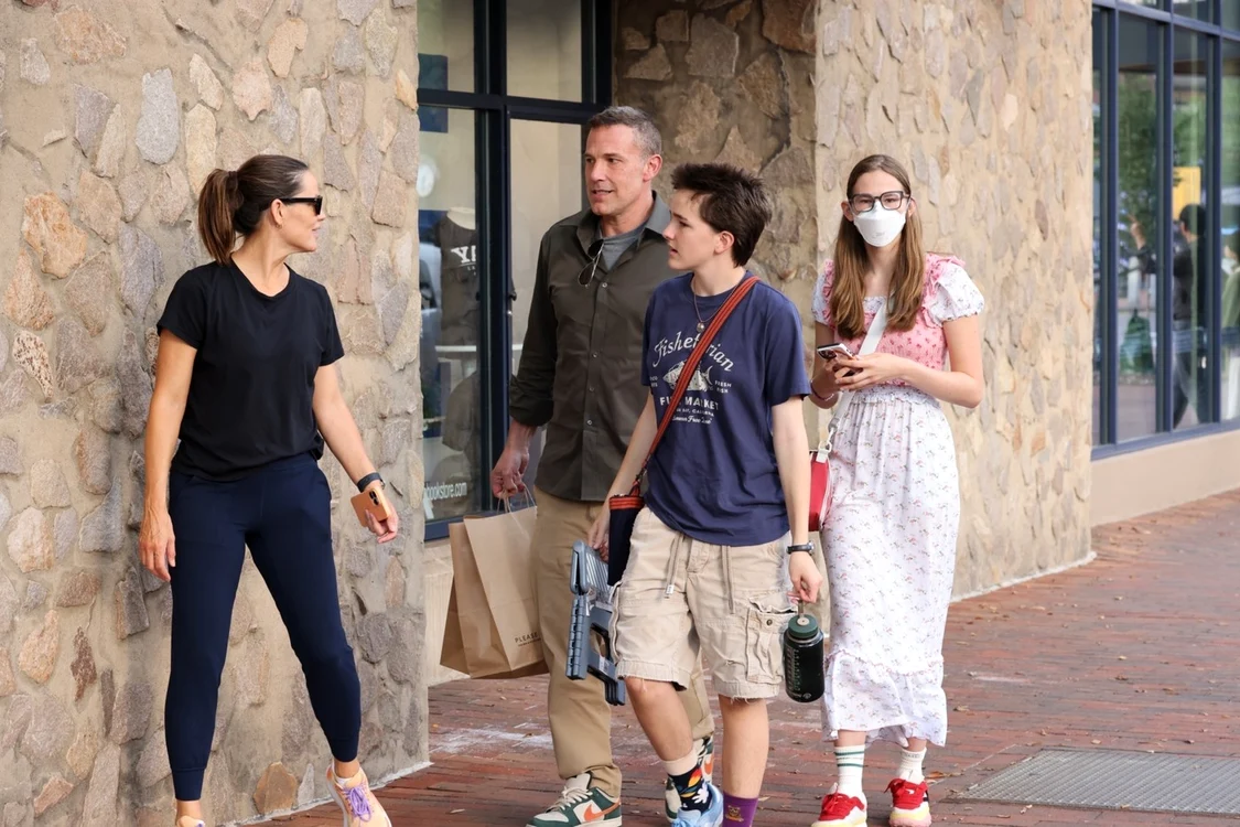 Ben Affleck Jennifer Garner Fin și Violet profimedia 0899798954 jpg