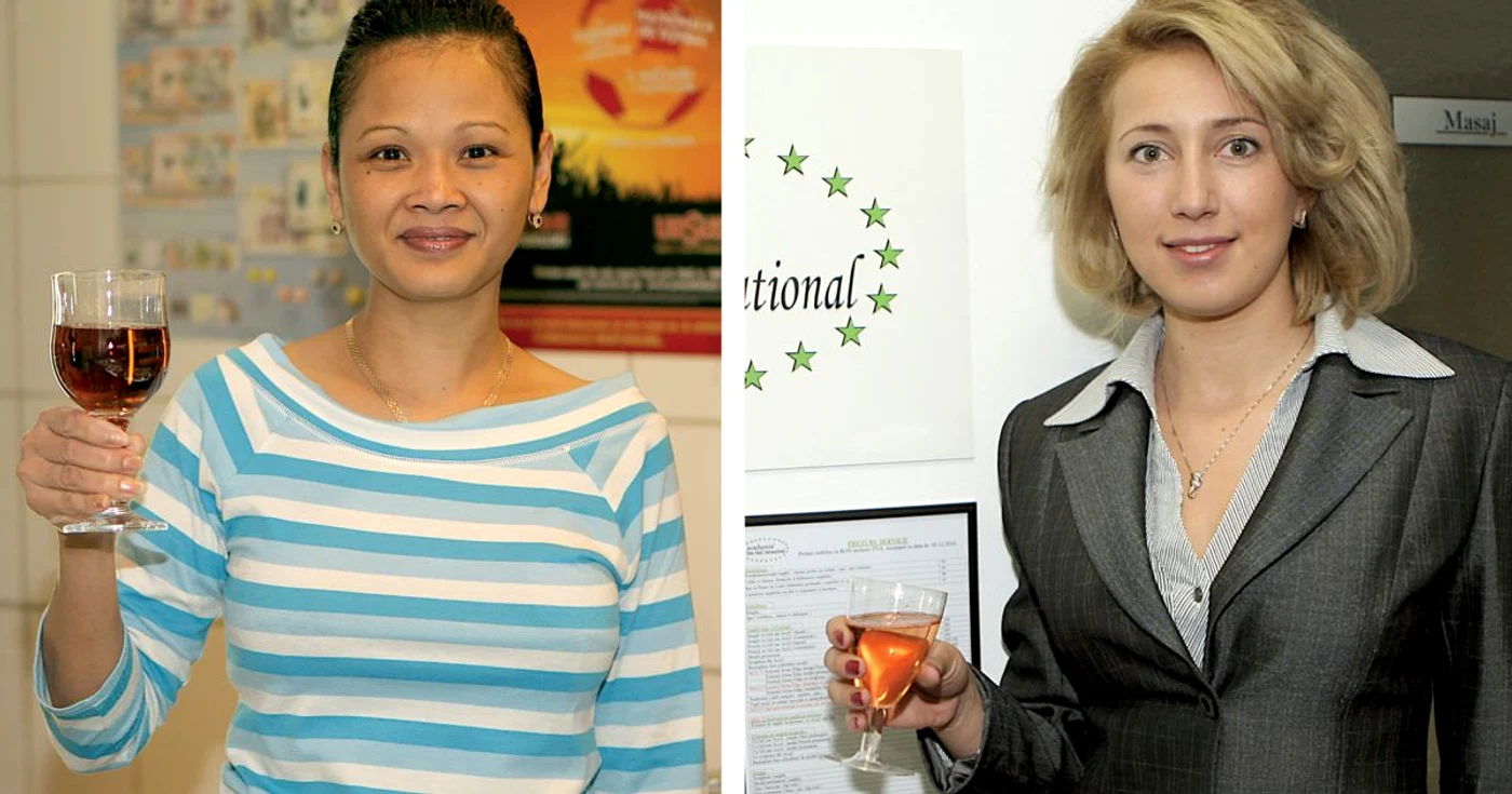 Asiatica So Chan Theary şi ucraineanca Iryna Anton ne urează „La mulţi ani!“
