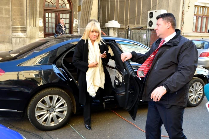 Elena Udrea s-a prezentat la DNA pentru a fi audiată FOTO Marian Iliescu