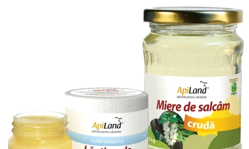 Laptisor de matca si miere cruda Apiland jpeg