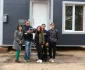 Case modulare construite de o firmă ucraineană pentru familiile rămase fără case FOTO HOMErs