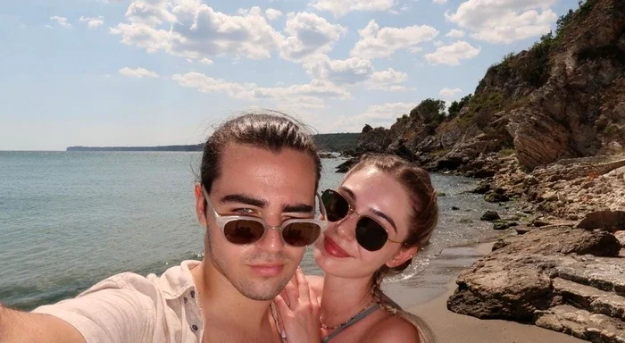 Radu Bănică Jr. și Ioana, iubita sa / foto: Instagram