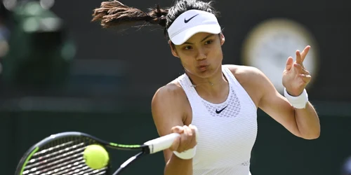 Emma Răducanu - Wimbledon - 3 iul 2021 / FOTO EPA - EFE