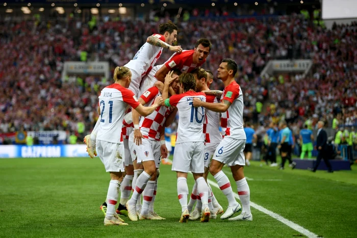 Finala Campionatului Mondial de fotbal 2018 Franţa Croaţia  FOTO Guliver / Getty Images 