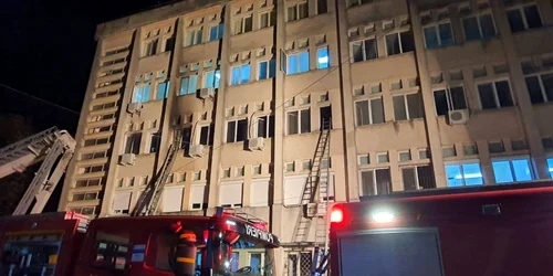 incendiu spital judetean neamt foto isu