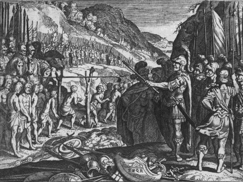 Înfrângerea romanilor de la Caudinae Furcae
