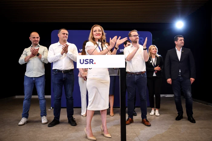 Elena Lasconi, noul președinte al USR FOTO: Inquam Photos
