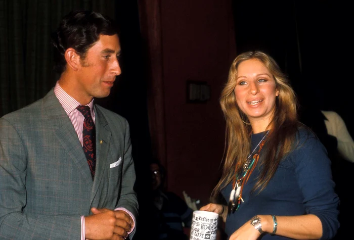 Prinţul Charles și Barbra Streisand