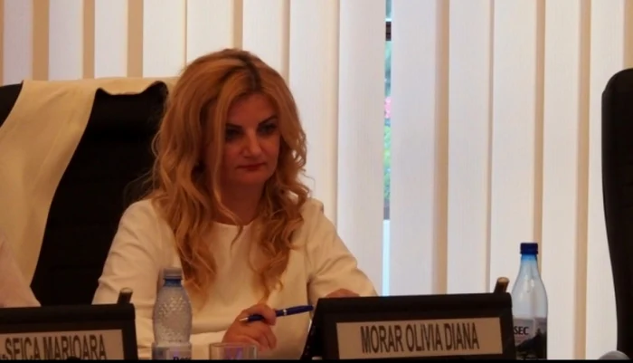 Olivia Diana Morar, nous secretar de stat de la Justiţie. FOTO Captură România TV