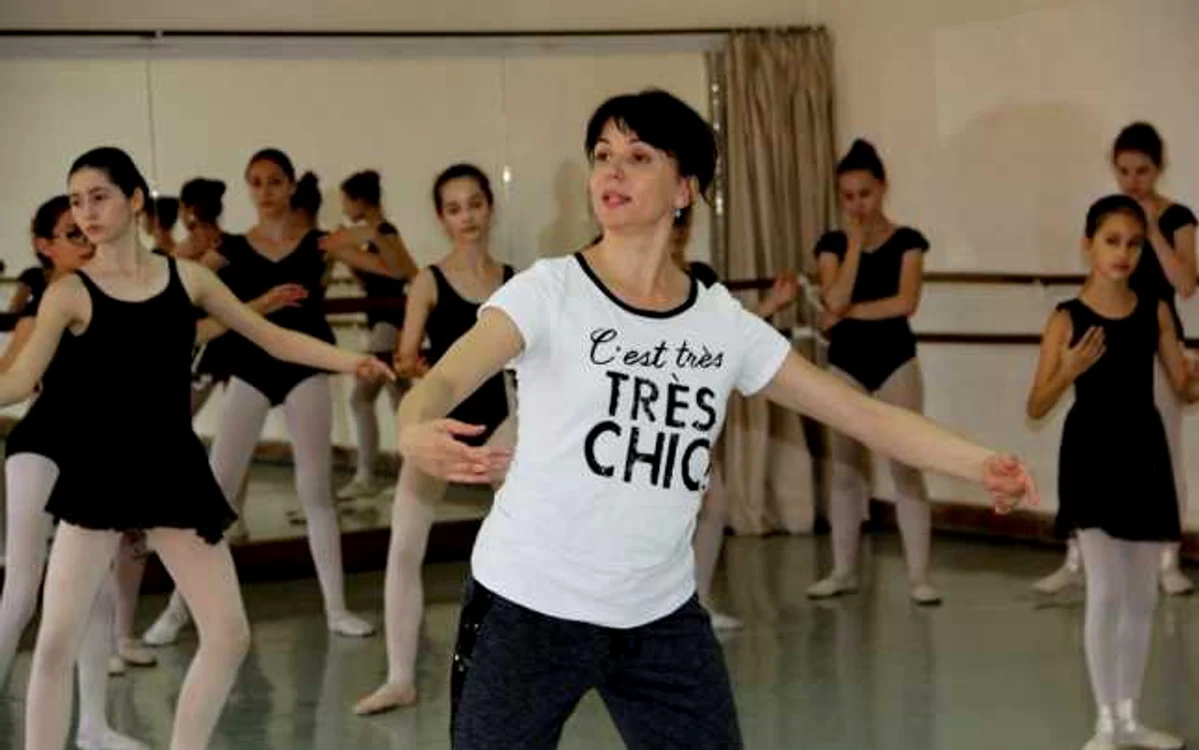 Simona Noja a organizat un masterclass vara aceasta, la Cluj, pentru elevii din România. FOTO: Arhivă personală