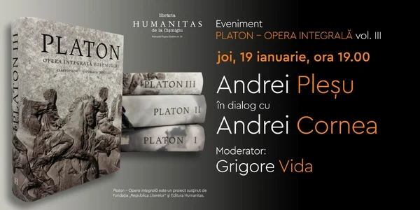 eveniment lansare lansare Platon   Opera integrală vol  III jpg