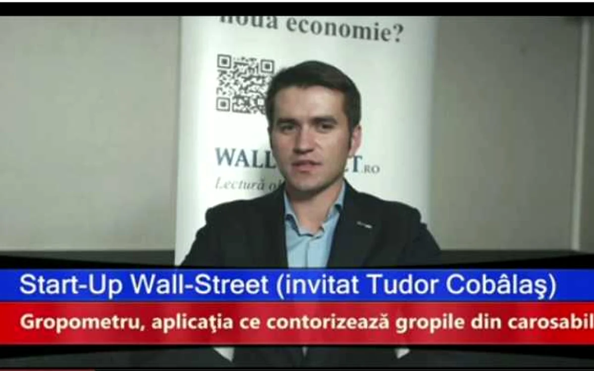Tudor Cobâlaş, în cadrul emisiunii Start-Up Wall-Street