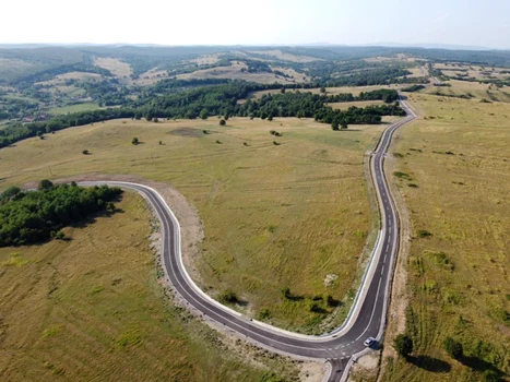 Drum nou între Crivobara şi Visma FOTO Cristian Moş